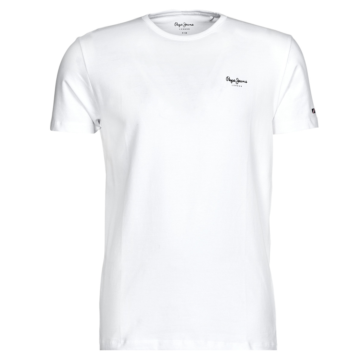 textil Herre T-shirts m. korte ærmer Pepe jeans ORIGINAL BASIC NOS Hvid