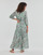 textil Dame Lange kjoler Ikks BU30275 Grøn
