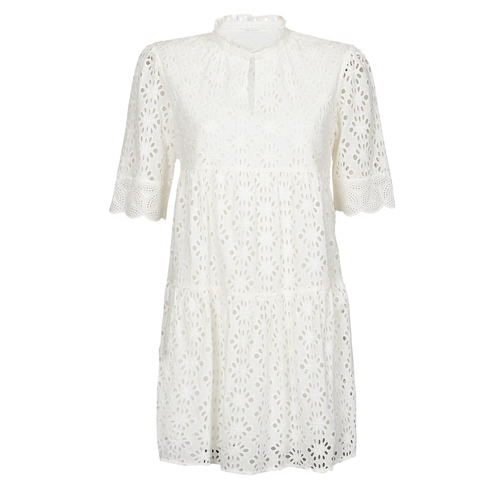 textil Dame Korte kjoler Ikks BU30615 Hvid