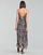 textil Dame Lange kjoler Ikks BU30715 Flerfarvet
