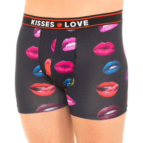 Undertøj Herre Trunks Kisses&Love KL10001 Flerfarvet