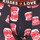 Undertøj Herre Trunks Kisses&Love KL10002 Flerfarvet