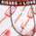 Undertøj Herre Trunks Kisses&Love KL10006 Flerfarvet