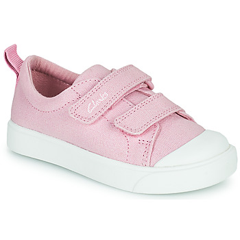 Sko Pige Lave sneakers Clarks City Bright T Pink