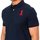 textil Herre Polo-t-shirts m. korte ærmer Hackett HM561478-595 Marineblå