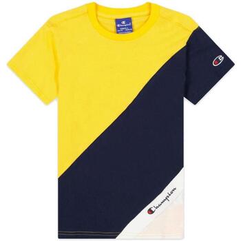 textil Dreng T-shirts m. korte ærmer Champion  Gul