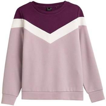 textil Dame Sweatshirts 4F BLD025 Kirsebær, Pink