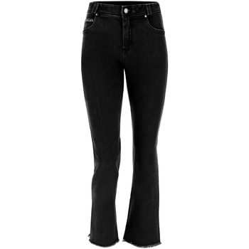 textil Dame Jeans Freddy BLACK14RF104 Sort