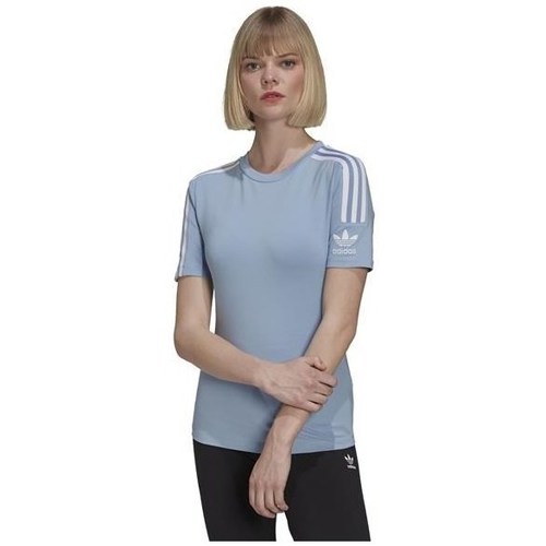 textil Dame T-shirts m. korte ærmer adidas Originals Tight Tee Blå