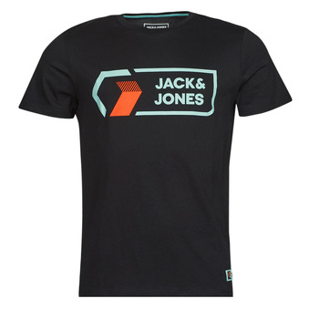 textil Herre T-shirts m. korte ærmer Jack & Jones JCOLOGAN Sort