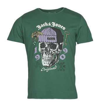 textil Herre T-shirts m. korte ærmer Jack & Jones JORDOME Grøn