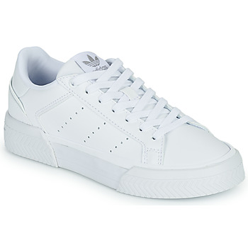 Sko Dame Lave sneakers adidas Originals COURT TOURINO W Hvid / Lakeret / Hvid