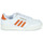 Sko Lave sneakers adidas Originals CONTINENTAL 80 STRI Hvid / Orange