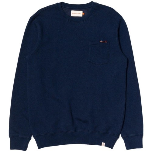 textil Herre Sweatshirts Revolution Sweatshirt 2678 Seasonal Can - Navy Mel Blå