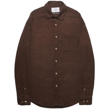 textil Herre Skjorter m. lange ærmer Portuguese Flannel Teca Shirt - Brown Brun