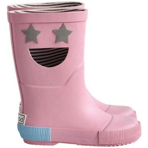 Sko Børn Støvler Boxbo Wistiti Star Baby Boots - Pink Pink