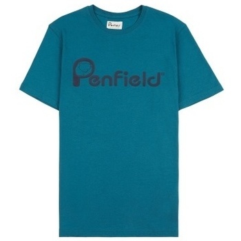 textil Herre T-shirts m. korte ærmer Penfield T-shirt  Bear chest print bleu