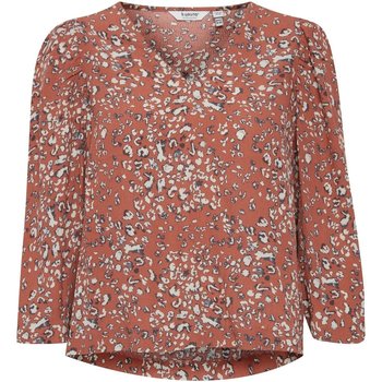 textil Dame Toppe / Bluser B.young Blouse femme  Byflaminia Leo Brun