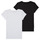 textil Pige T-shirts m. korte ærmer Calvin Klein Jeans 2-PACK SLIM MONOGRAM TOP Flerfarvet