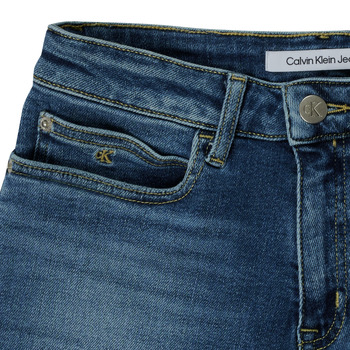 Calvin Klein Jeans RELAXED HR SHORT MID BLUE Blå
