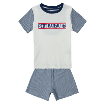 textil Dreng Pyjamas / Natskjorte Petit Bateau BROKE Flerfarvet