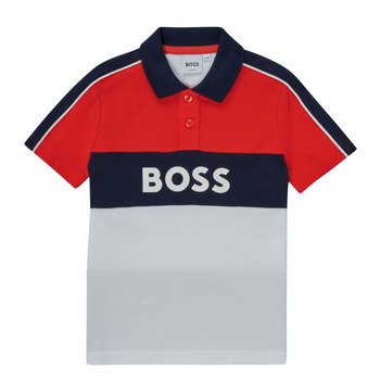 textil Dreng Polo-t-shirts m. korte ærmer BOSS BAHUTO Flerfarvet