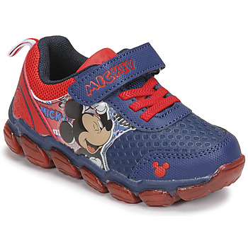 Sko Dreng Lave sneakers Disney MICKEY Blå / Rød
