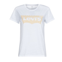 textil Dame T-shirts m. korte ærmer Levi's THE PERFECT TEE Fill / Hvid