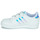 Sko Pige Lave sneakers adidas Originals CONTINENTAL 80 STRI Hvid / Iriserende