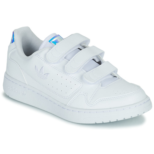 Sko Pige Lave sneakers adidas Originals NY 90  CF C Hvid / Iriserende