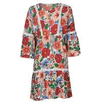 textil Dame Korte kjoler Derhy TREILLIS FLOWER Flerfarvet