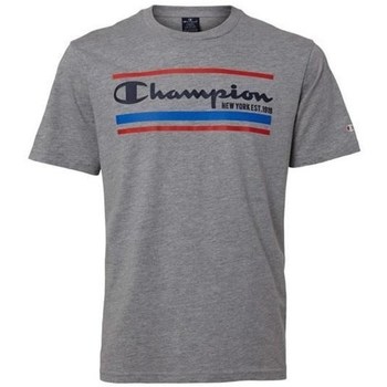 textil Herre T-shirts m. korte ærmer Champion Crewneck Grå
