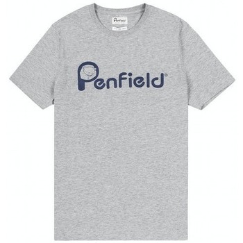 textil Herre T-shirts m. korte ærmer Penfield T-shirt  Bear Chest gris