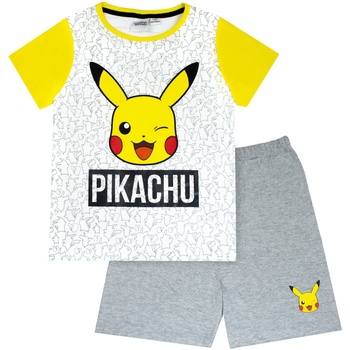 textil Dreng Pyjamas / Natskjorte Pokemon  Flerfarvet
