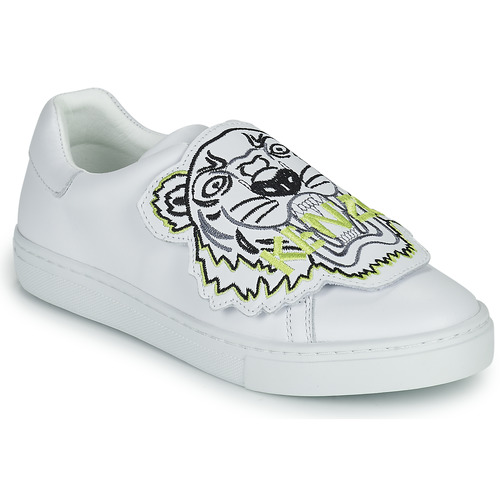 Sko Børn Lave sneakers Kenzo K59039 Hvid