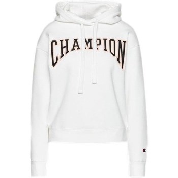 textil Dame Sweatshirts Champion Hooded Sweatshirt Hvid