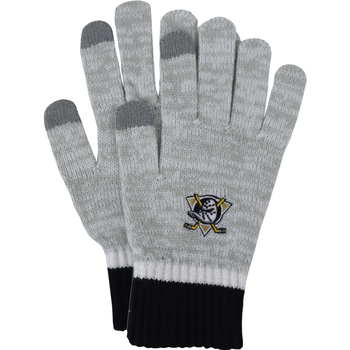 Accessories Herre Sportstilbehør 47 Brand NHL Anaheim Ducks Deep Zone Gloves Grå