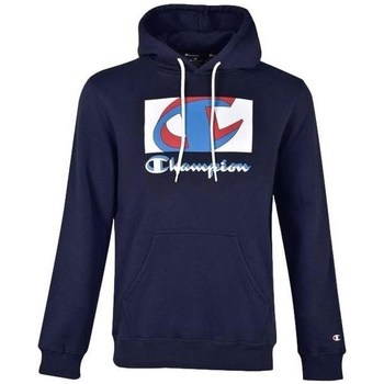 textil Herre Sweatshirts Champion Hooded Sweatshirt Flåde