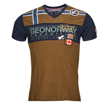 textil Herre T-shirts m. korte ærmer Geographical Norway JARADOCK Muldvarpegrå