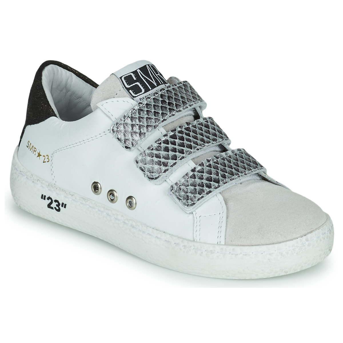 Sko Pige Lave sneakers Semerdjian VIP Hvid / Sølv