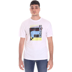 textil Herre T-shirts & poloer Fila 689027 hvid