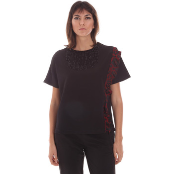 textil Dame T-shirts & poloer Jijil JSI20TS171 Sort