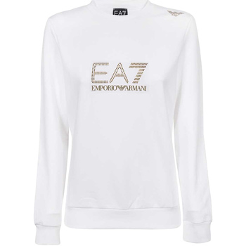 textil Dame Sweatshirts Ea7 Emporio Armani 8NTM45 TJ9RZ hvid