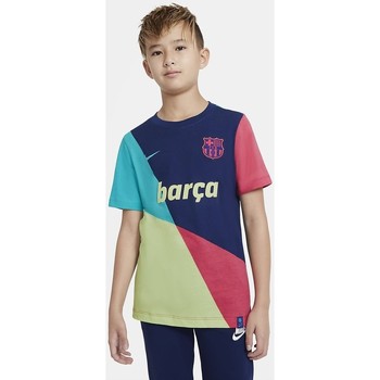 textil Dreng T-shirts m. korte ærmer Nike CAMISETA FTBOL F.C.BARCELONA  DB7727 Flerfarvet