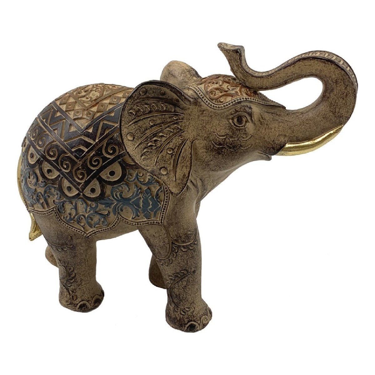 Indretning Små statuer og figurer Signes Grimalt Elefantfigur Guld
