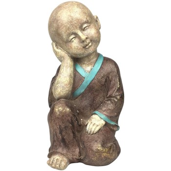 Indretning Små statuer og figurer Signes Grimalt Siddende Buddha-Figur Grå