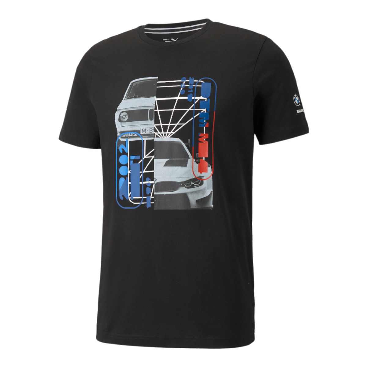 textil Herre T-shirts m. korte ærmer Puma BMW Motorsport Graphic Tee Sort