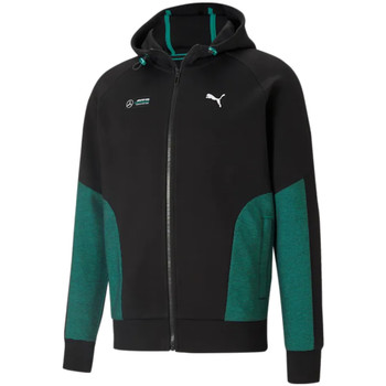 textil Herre Sportsjakker Puma Mercedes-AMG Petronas F1 Hooded Sweat Jacket Sort