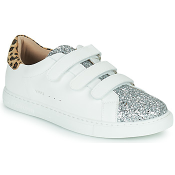 Sko Dame Lave sneakers Vanessa Wu  Hvid / Leopard