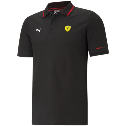 textil Herre Polo-t-shirts m. korte ærmer Puma Scuderia Ferrari Race Polo Sort